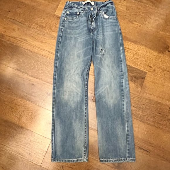 Levi's 505 (with adjustable waist) Boys 12 Slim (24x26) - Picture 1 of 4